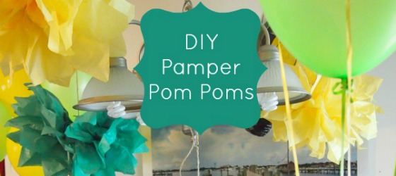 How To Make Tissue Paper Pom Poms for Party Decorations