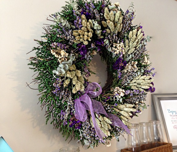Christmas in July with Balsam Hill + Coupon Code {Lavender Wreath GIVEAWAY}