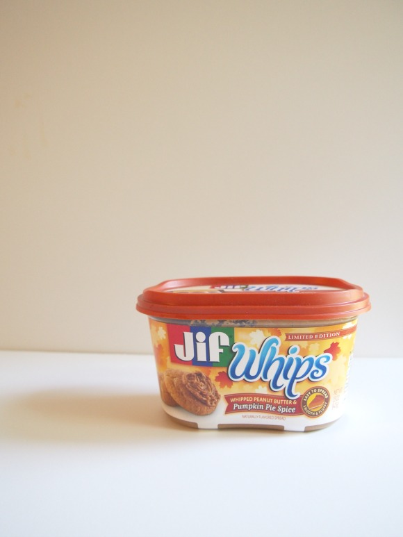 Fall After School Snack Idea: Jif Whipped Peanut Butter & Pumpkin Pie Spice