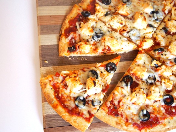 Chicken Parmesan Gardenstyle Pizza Recipe #NewTraDish