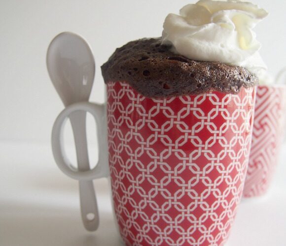 1 Minute Chocolate Chip Brownie in a Mug Recipe from GoGrowGo.com