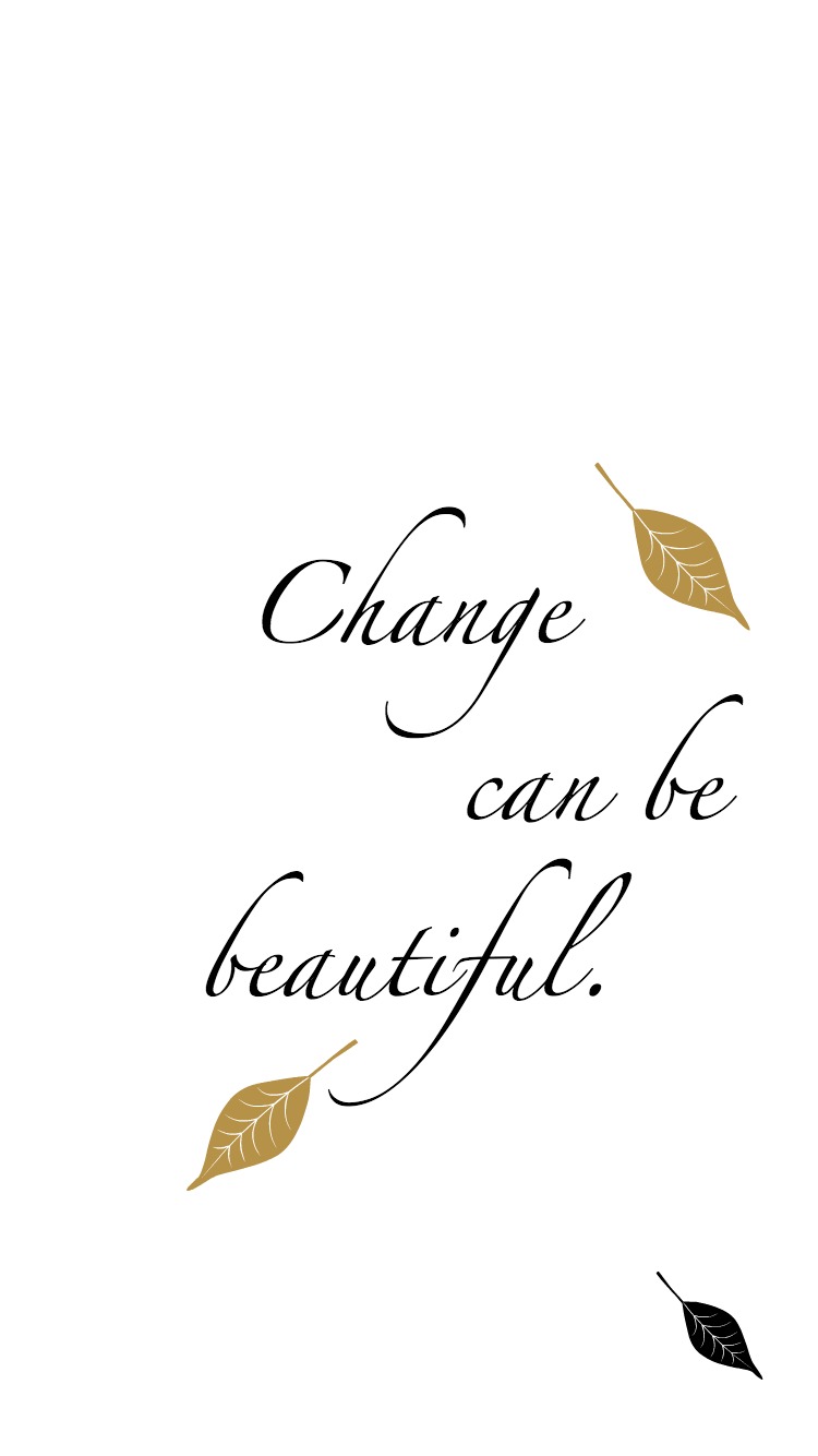 Free Fall iPhone Background: Change Can Be Beautiful