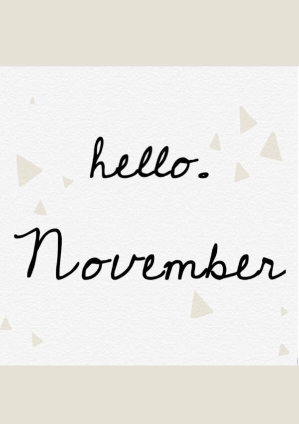 Free November iPhone Wallpaper!