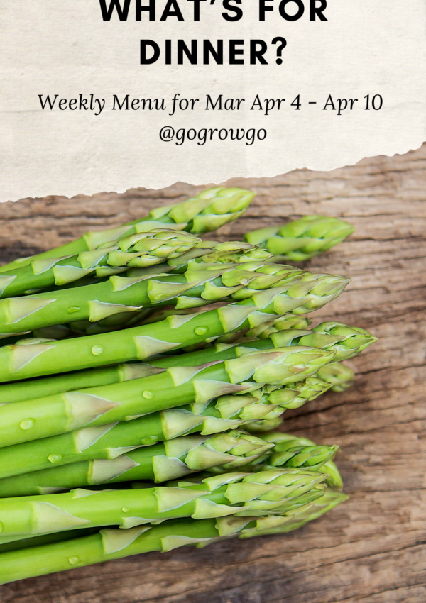 What’s for Dinner This Week? Apr 4 – 10